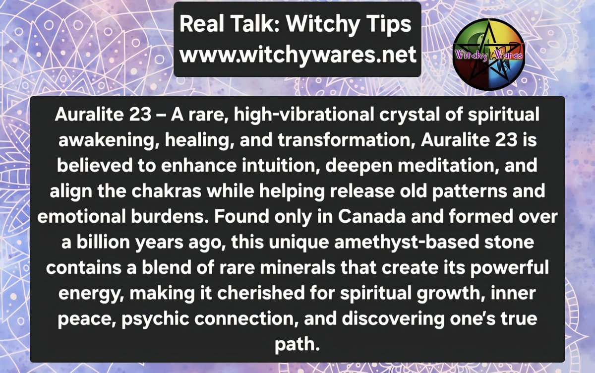 Witchy_Wares's tweet photo. Today's Real Talk Witch Tips
#witchywares #realtalkwitchtips
#witchysmallbusiness #smallbusinessownerlife #crystalobsessed #spiritualhealing #crystallife #topshelf #metaphysical #foryoupage #fyp #bluntasf #spirituality #realshit https://t.co/YDtR16WIML