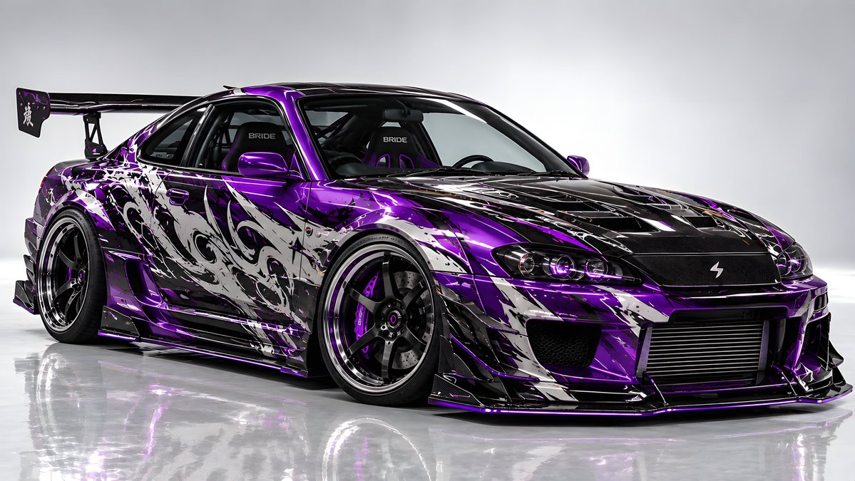 WaifuClaude's tweet photo. Nissan Silvia S15 Purple Dragon Livery 💜🐉

Available on DeviantArt:
https://t.co/c5EK8zwugJ

#NissanSilvia #SilviaS15 #S15 #JDM #DragonLivery #CustomLivery #CarArt #AutomotiveArt #CarDesign #DriftCar #ModifiedCar #Tuning #4KArt https://t.co/WT4RH9ipE4