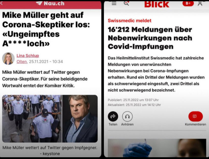 ChantalStadelm1's tweet photo. Das wäre bestimmt auch eine Herzenangelegenheit von #MikeMüller gewesen sperrt die #Ungeimpften A***löcher endlich weg wie #Wehrmut ab in die Psychiatrie mit Quartäneverweigerer
#Coronauntersuchung #RKIFiles #MrNaImpfskandal #Impfschäden
@RealWsiegrist
@AttilaDerKluge https://t.co/VYqDcelnqq