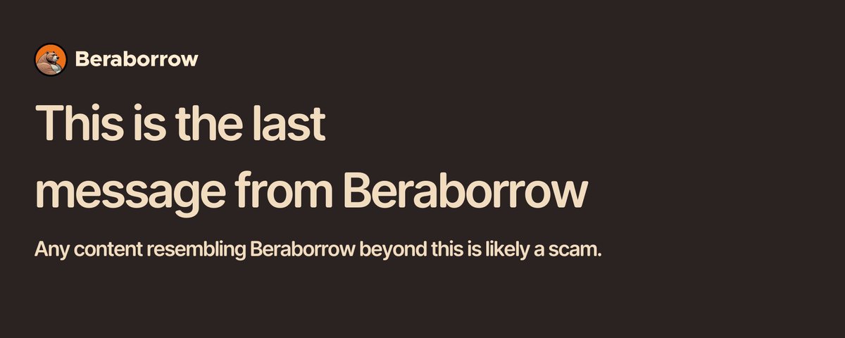 beraborrow's tweet photo. https://t.co/tm4tOtHpKN
