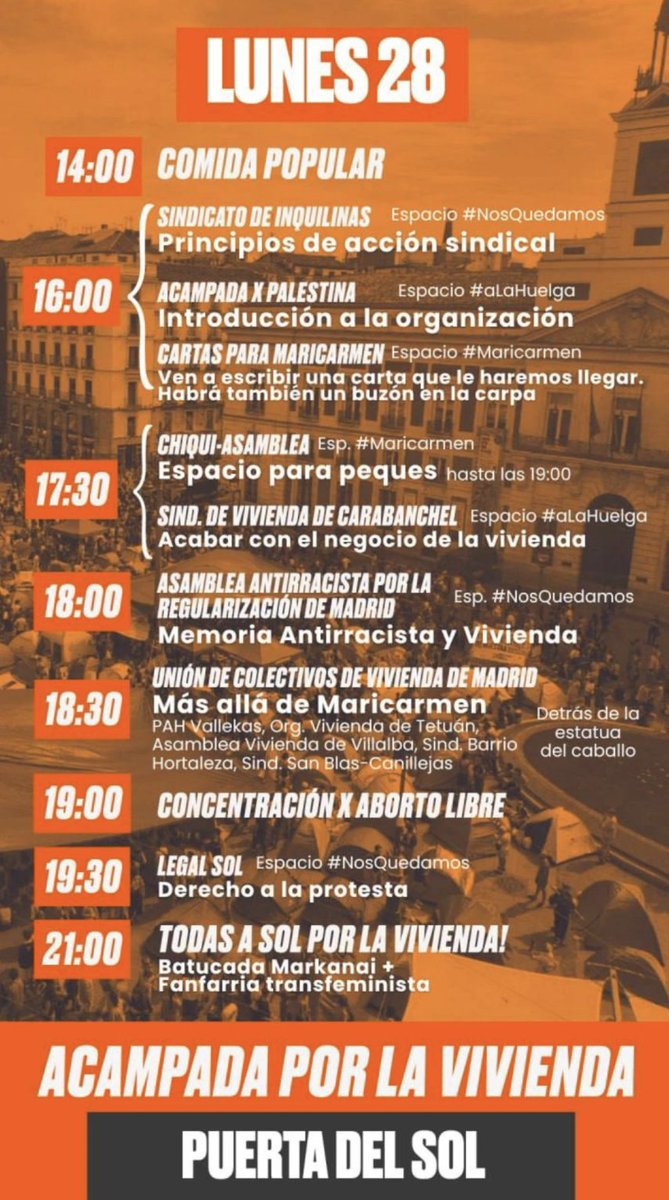 Rebevolutions's tweet photo. Son imparodiables. Cartas a Maricarmen, Chiquiasamblea, Batucada, fanfarria transfeminista.  Es EXACTAMENTE el programa que les habría diseñado yo para descojonarme, pero ellos lo han hecho EN SERIO. Me rindo. La sátira es imposible cuando la realidad es ya así de ridícula. https://t.co/PWZnSlo4ua