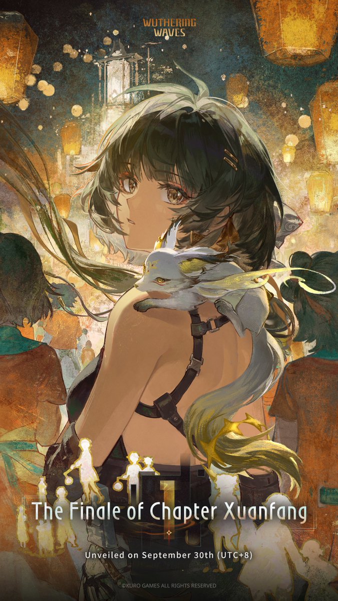 Wuthering_Waves's tweet photo. May the waking moon's light shine without end.
The Finale of Chapter Xuanfang arrives on September 30th (UTC+8).

#WutheringWaves https://t.co/TRYcIFWTrg