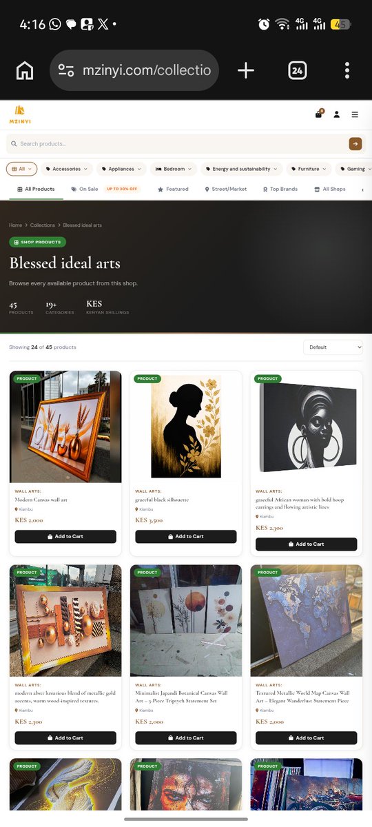 mzinyihub's tweet photo. In https://t.co/sfQ5GMNDwZ, you as a seller, artisan, SME, juakali, supplier, can set up your own e-commerce store for FREE ‼️
Buyers can purchase, order and get updates of order from the site.

https://t.co/LlzjTn4Znl…

https://t.co/LlzjTn4Znl…

https://t.co/LlzjTn4Znl… https://t.co/paS5XbNhvW
