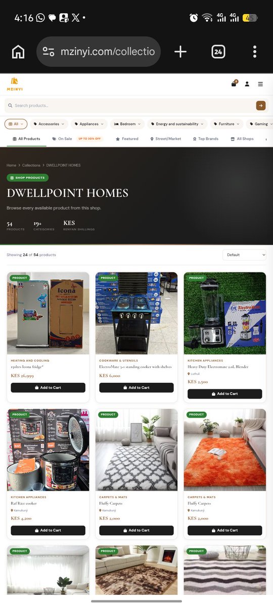 mzinyihub's tweet photo. In https://t.co/sfQ5GMNDwZ, you as a seller, artisan, SME, juakali, supplier, can set up your own e-commerce store for FREE ‼️
Buyers can purchase, order and get updates of order from the site.

https://t.co/LlzjTn4Znl…

https://t.co/LlzjTn4Znl…

https://t.co/LlzjTn4Znl… https://t.co/paS5XbNhvW