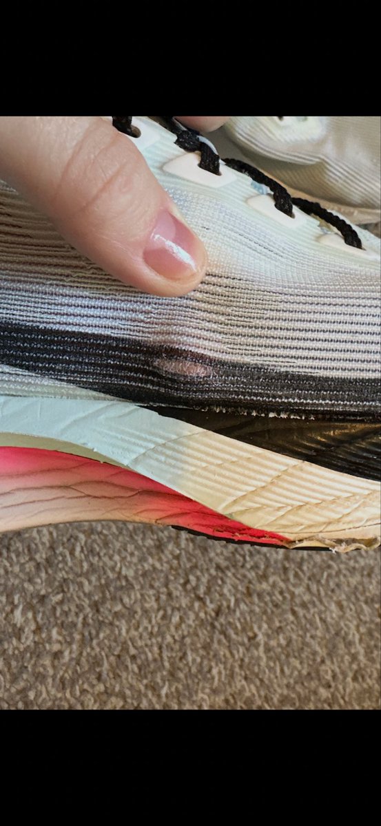 CIutchix's tweet photo. @houseoffraser partner ordered some shoes and they have a manufacturing defect, as they are splitting (1st image) Sent them back to be inspected for a refund and they have returned them split even more (2nd image) and said they can’t refund. What a joke https://t.co/zlnhWhd6Gn