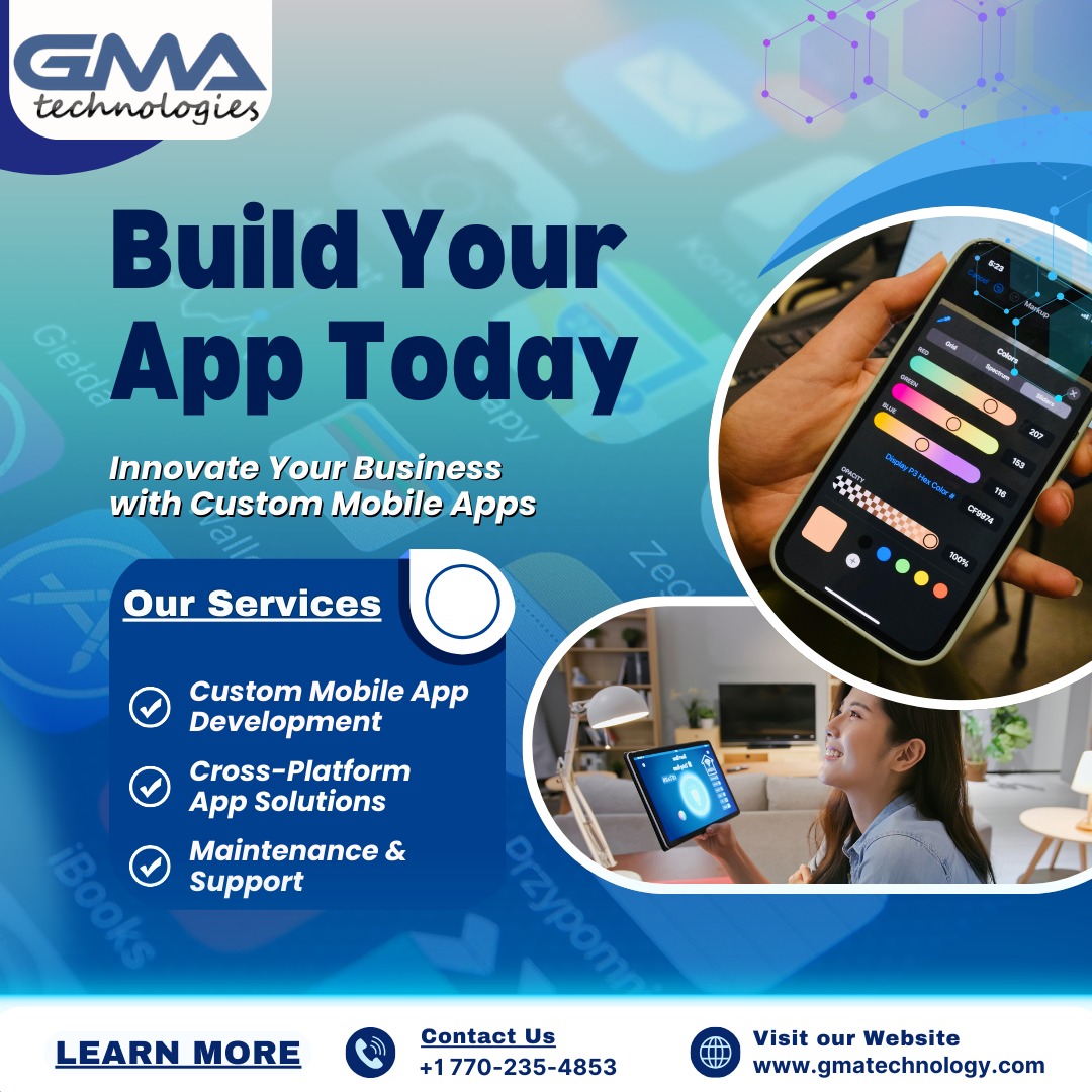 abigailram8hnd's tweet photo. Turn your ideas into powerful digital solutions with GMA Technology. From concept to launch, we build scalable, user-friendly mobile apps tailored to your goals—driving performance, innovation, and real user engagement. Start building your future https://t.co/LPX0DADjEY