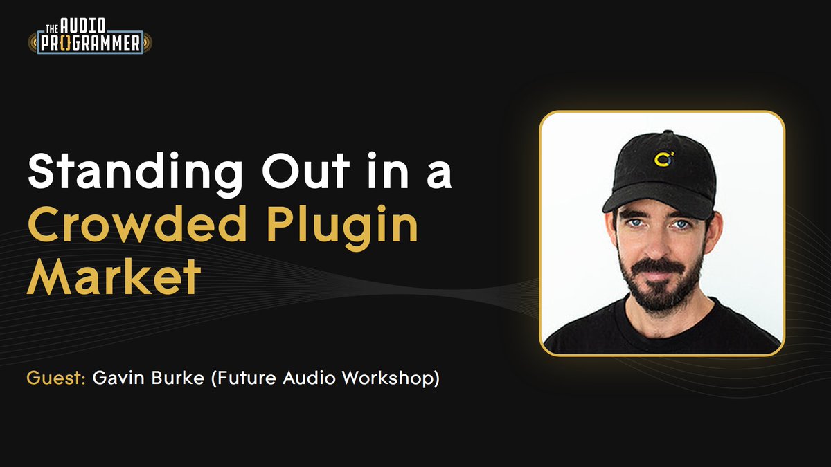 audioprogrammer's tweet photo. How do you get your plugin noticed in a market that's saturated more than ever before?

Join us this Tuesday for a live conversation with the legendary Gavin Burke.

Gavin is the creator of SubLab (Plugin Boutique's all-time best-selling synth) and founder of Future Audio Workshop.

He was also one of Arturia's first employees in 2005, and later CTO at Output as one of the architects behind Arcade.

We'll discuss:

✅ How to get noticed in a saturated market
✅ How SubLab got built and how it sold
✅ Early days at Output as CTO at a fast growing music tech company
✅ Where an indie developer should put their time in 2026
We'll be taking your questions live.
Free, online, open to everyone.

Join live here: https://t.co/LhXf57gIWz