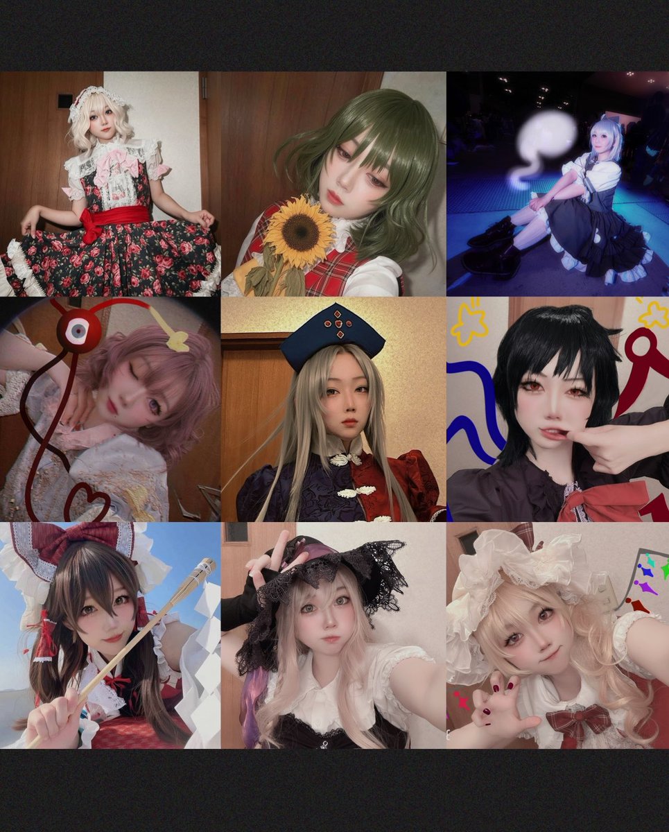 Omeme00pachi's tweet photo. 例大祭前なのでぜひ繋がり＆フォローください😌

女性レイヤーさん大歓迎です🙏
RPいいねどちらも回ります👍

cos name:ふくろうまりあ
関東/20⬆️/🚺
現在コス休止中 (宅コスのみ)
衣装作りが好きです😌

#レイヤーさんと繋がりたい
#相互さんの相互さんと繋がりたい https://t.co/gpqJaesbfD