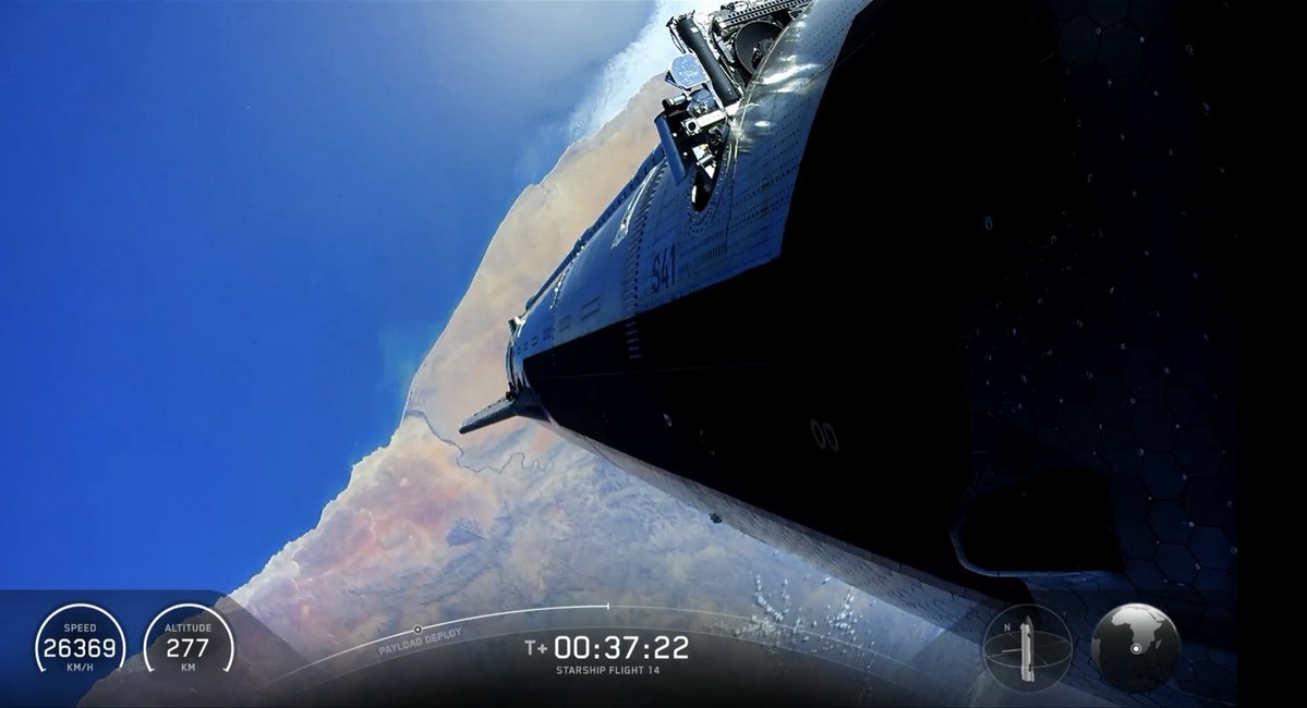 shaunmmaguire's tweet photo. After >$15B of development costs (per the S-1)

And almost 15 years of research

Starship has delivered its first orbital payload

She will change the course of humanity https://t.co/oGovy7Hsdw