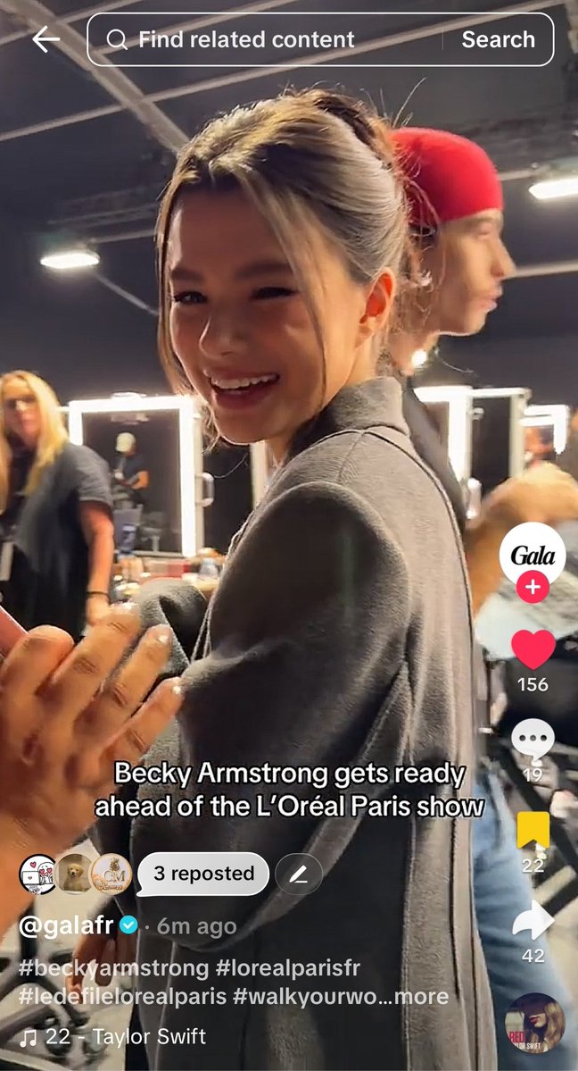 ArachonCm's tweet photo. Becky Armstrong gets ready ahead of the L'Oréal Paris Show 

TT Gala ไปรุมมมมม 🔥
https://t.co/9OofOZfhsY

#RebeccaxLOrealParis
#beckysangels #BeckyArmstrong https://t.co/Von3Qi4aAj