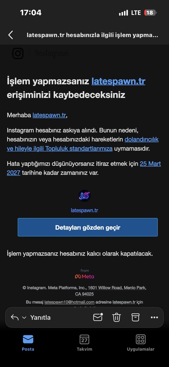 ulutaslev's tweet photo. @alexandr_wang Instagram: A billion-dollar company with customer support worse than a corner store. It takes one second to disable an account, but days to fix your own mistakes. 👏 https://t.co/7UVzLCRv75