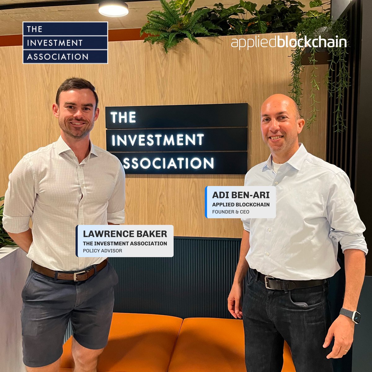 AppBlockchain's tweet photo. Our CEO @adi_benari joined Lawrence Baker on IA Talks AI, @InvAssoc's podcast, to talk AI, blockchain and the rails for programmable finance. They cover tokenisation, AI agents in markets, and how regulated firms can adopt public blockchains safely.

🎧 https://t.co/vVHGfncgvV https://t.co/qn00oQOeUo