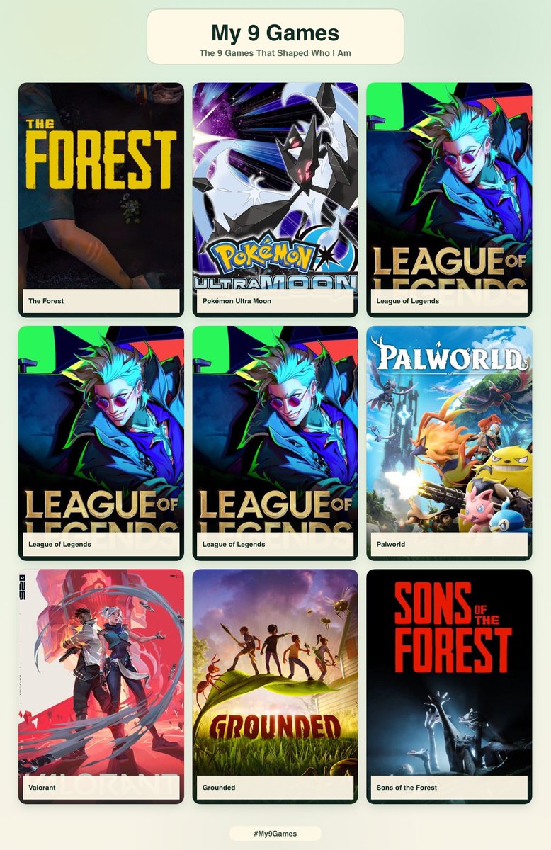 zeitgeist_vlr's tweet photo. Me and my 9 (7) Games https://t.co/8j3qnJicmG