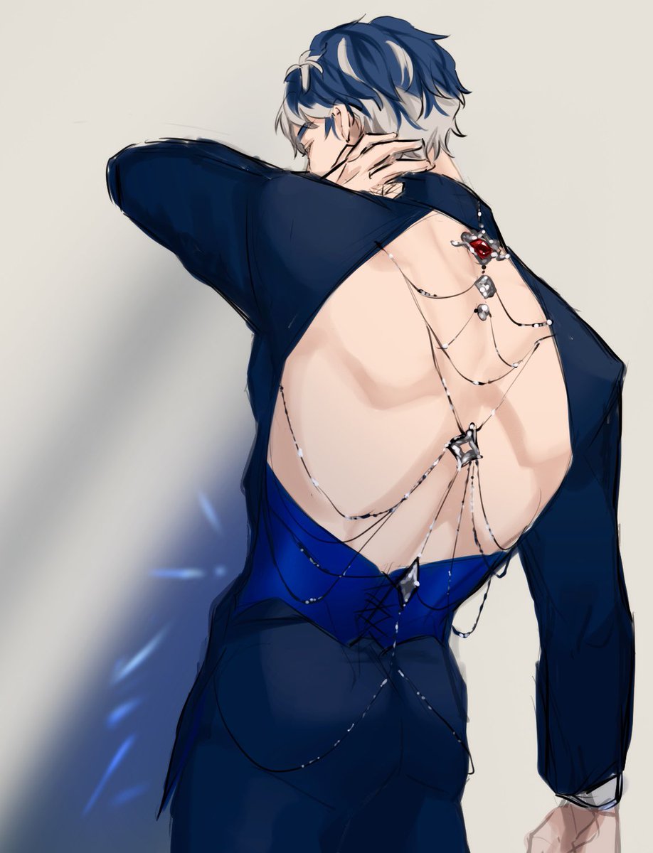 SHIKI3spr's tweet photo. 背 https://t.co/4qRrAbHN5y