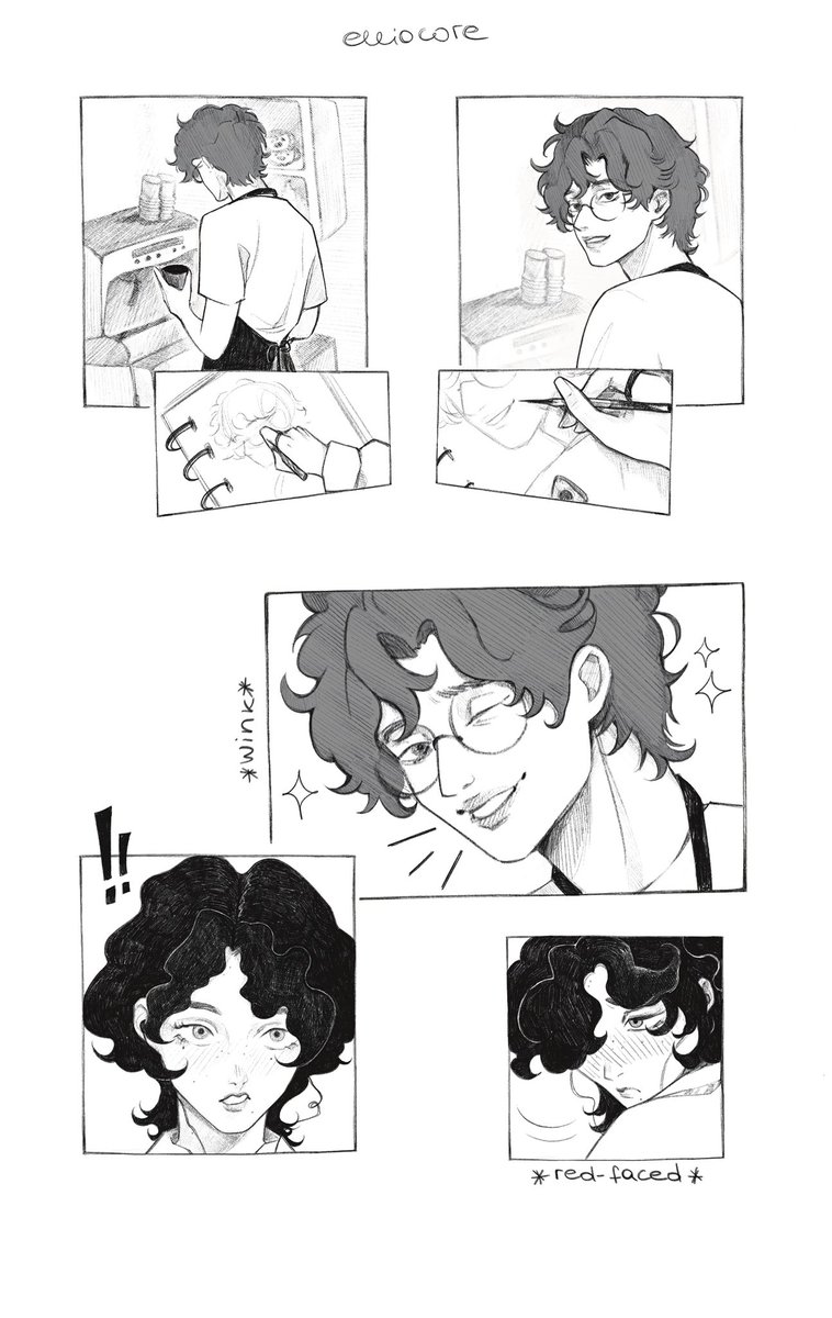elliocore's tweet photo. #jegulus | coffeeshop!au, p.2 https://t.co/zef4ggIlJK