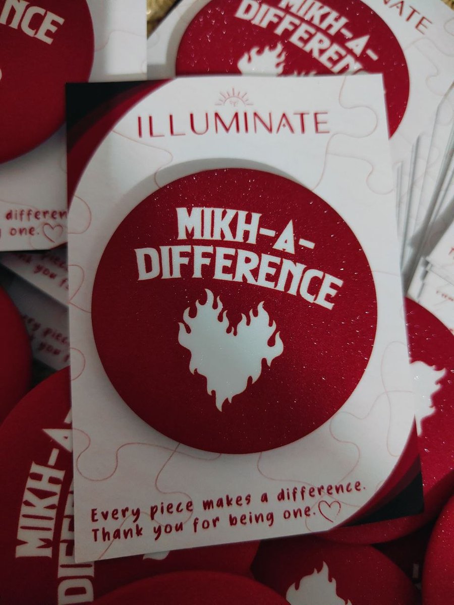 1008pixels's tweet photo. One of our first big projects and one to remember 🩶❤️
400 button pins made for ILLUMINATE: A Community Mental Wellness Initiative by @BiniMikhaOFC 

Grateful that 1008 PIXELS got to create a small part of something so meaningful.

#1008Pixels #TenOhEightPixels #Illuminate2026 https://t.co/ncAEtBhnNe