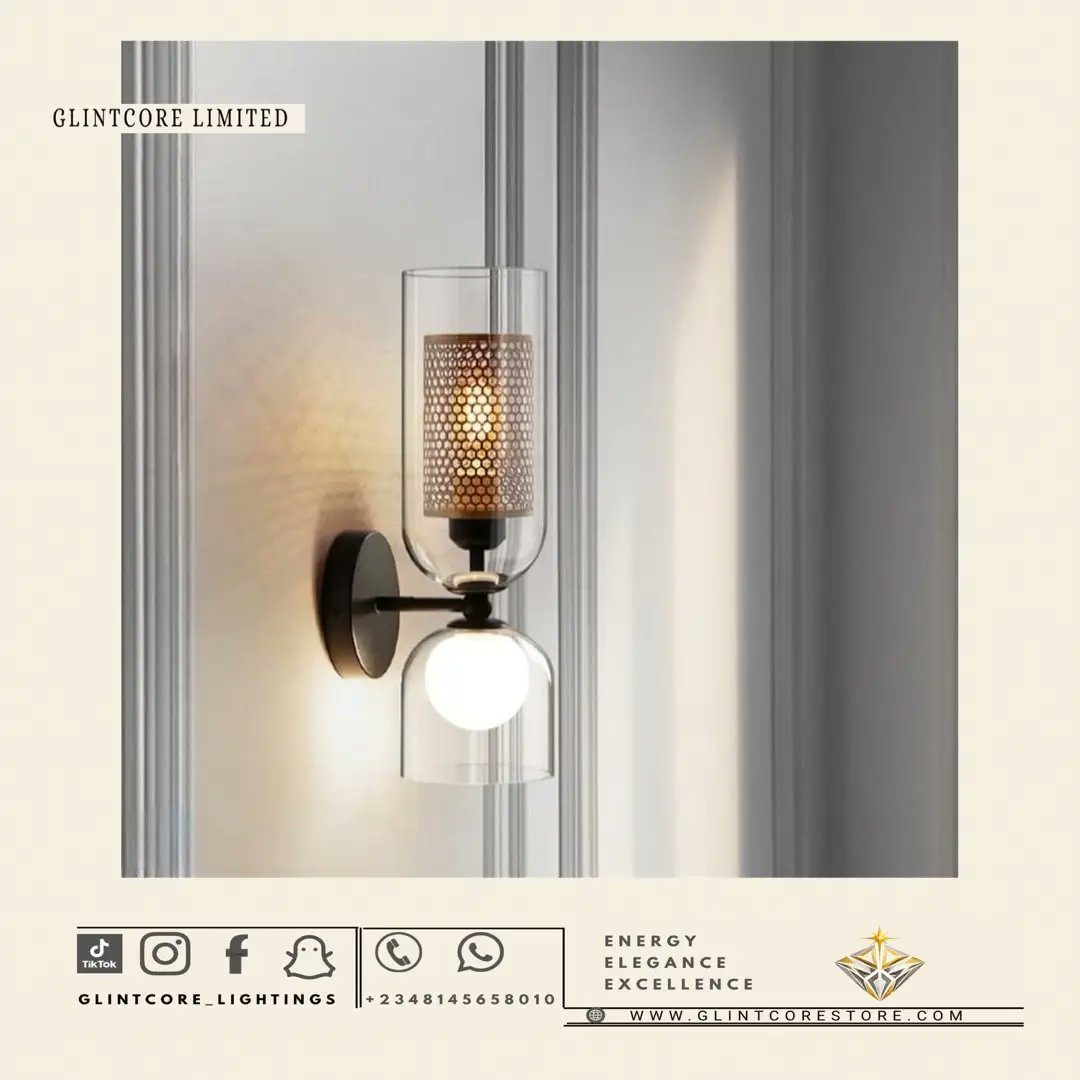 averyroberts3b1's tweet photo. Modern Dual-Glass Wall Sconce

Add refined elegance to your space with this sleek black wall sconce, featuring clear glass shades and warm LED lighting. Perfect for living rooms, bedrooms, hallways, hotels, apartments, and luxury interiors. https://t.co/CF3LxFS5oW