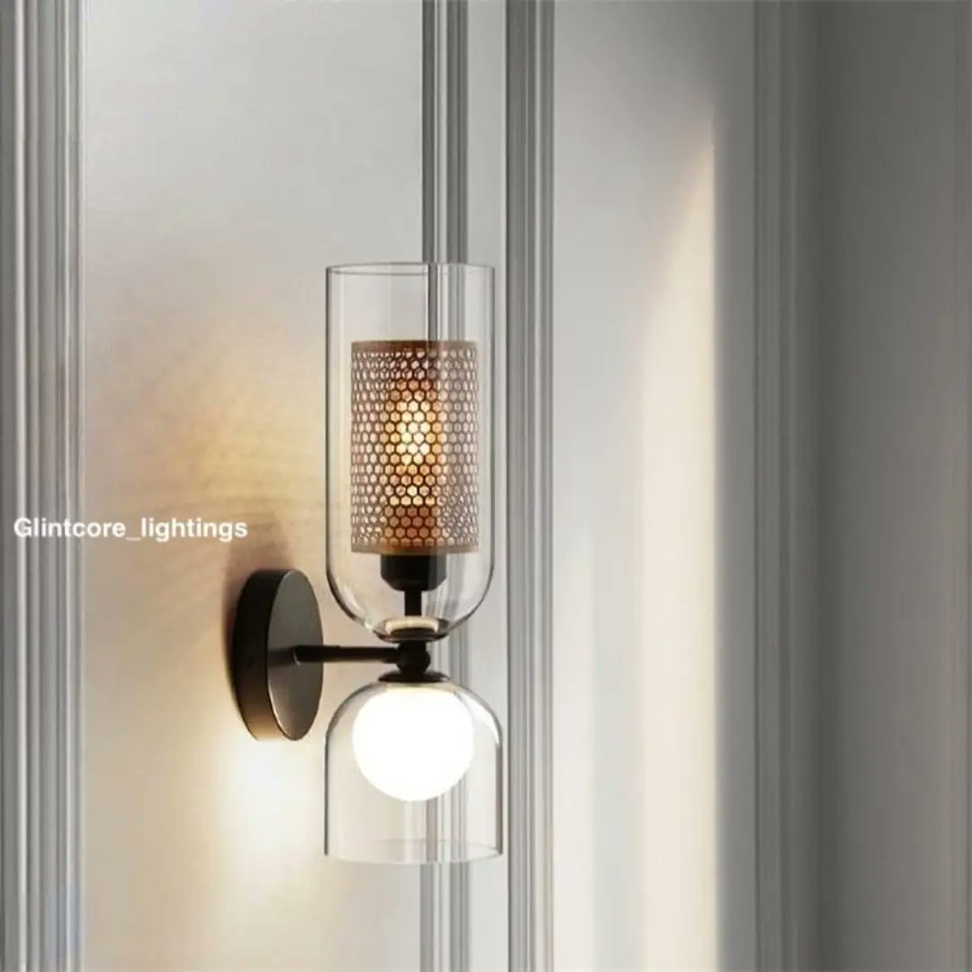 averyroberts3b1's tweet photo. Modern Dual-Glass Wall Sconce

Add refined elegance to your space with this sleek black wall sconce, featuring clear glass shades and warm LED lighting. Perfect for living rooms, bedrooms, hallways, hotels, apartments, and luxury interiors. https://t.co/CF3LxFS5oW