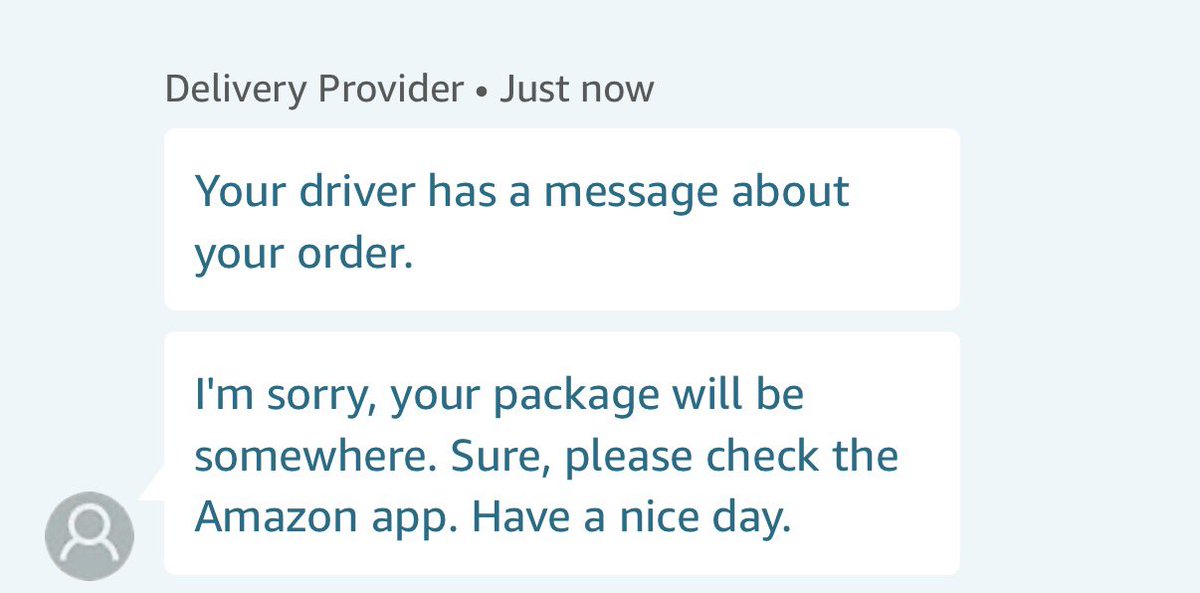TEAM_STRATOS's tweet photo. nice one @amazon gota love that my package is safe and secure “SOMEWHERE” https://t.co/wuv541JYLr