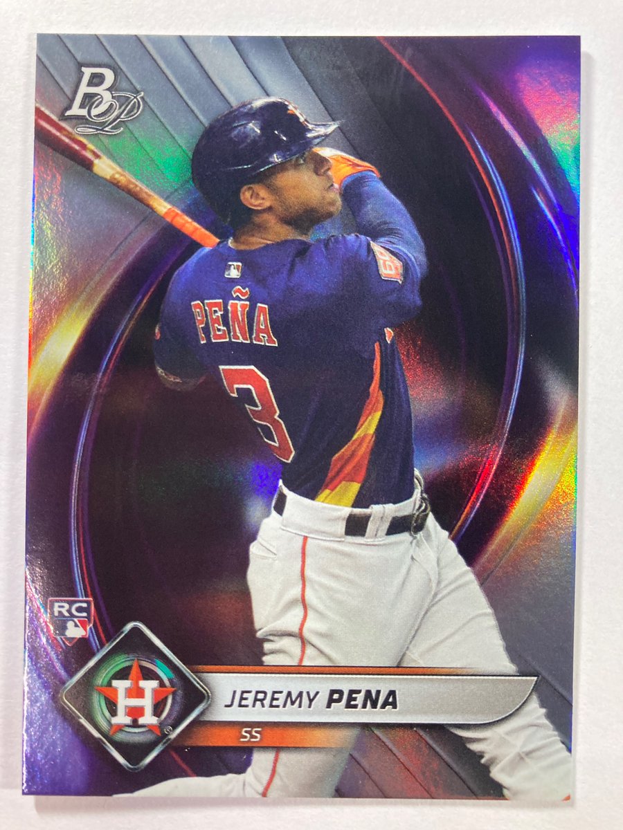 1218Sports's tweet photo. 🎁Appreciation Day Giveaway🎁

Winner Announced Saturday

🔥Jeremy Peña Bowman Platinum Rookie Card #Astros 

To enter
1. Follow
2. Retweet
3. Like https://t.co/yzwdf2ZrpE