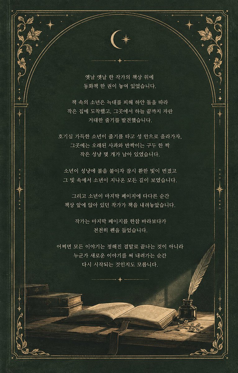 DODBBONG's tweet photo. 도경수 이번 콘서트 동화책 모티프인가?

드레스코드 이미지에 <백설공주>, <신데렐라>, <성냥팔이 소녀> 연상되는 삽화있던 것도 그렇고 도작가가 읽어준 이야기에 '오래된 사과', '반짝이는 구두 한 짝', '작은 성냥' 나오는 것도 그렇고

꺆 https://t.co/DjhJVR5OIV