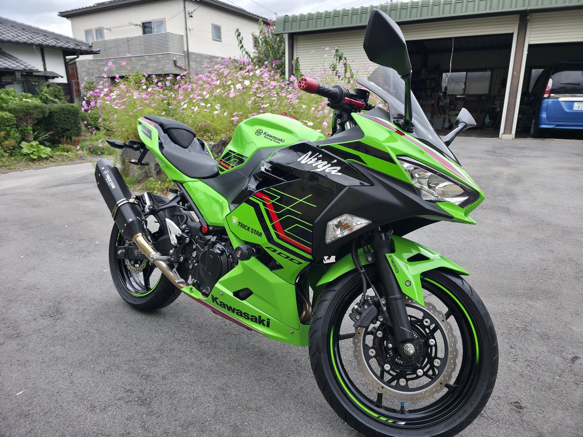 Fell_Pins0's tweet photo. Ninja400納車! https://t.co/GaX3CIVrUH