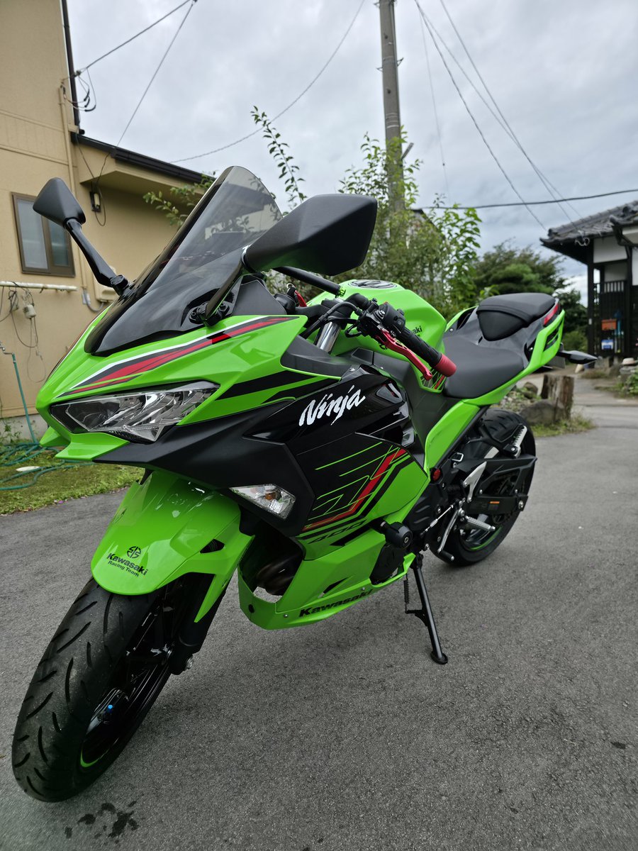 Fell_Pins0's tweet photo. Ninja400納車! https://t.co/GaX3CIVrUH