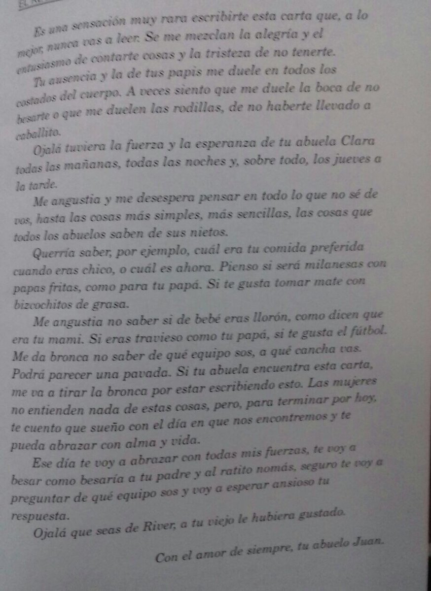 JIILL08's tweet photo. "Ojalá que seas de River, a tu viejo le hubiera gustado" https://t.co/Coua64TYg2