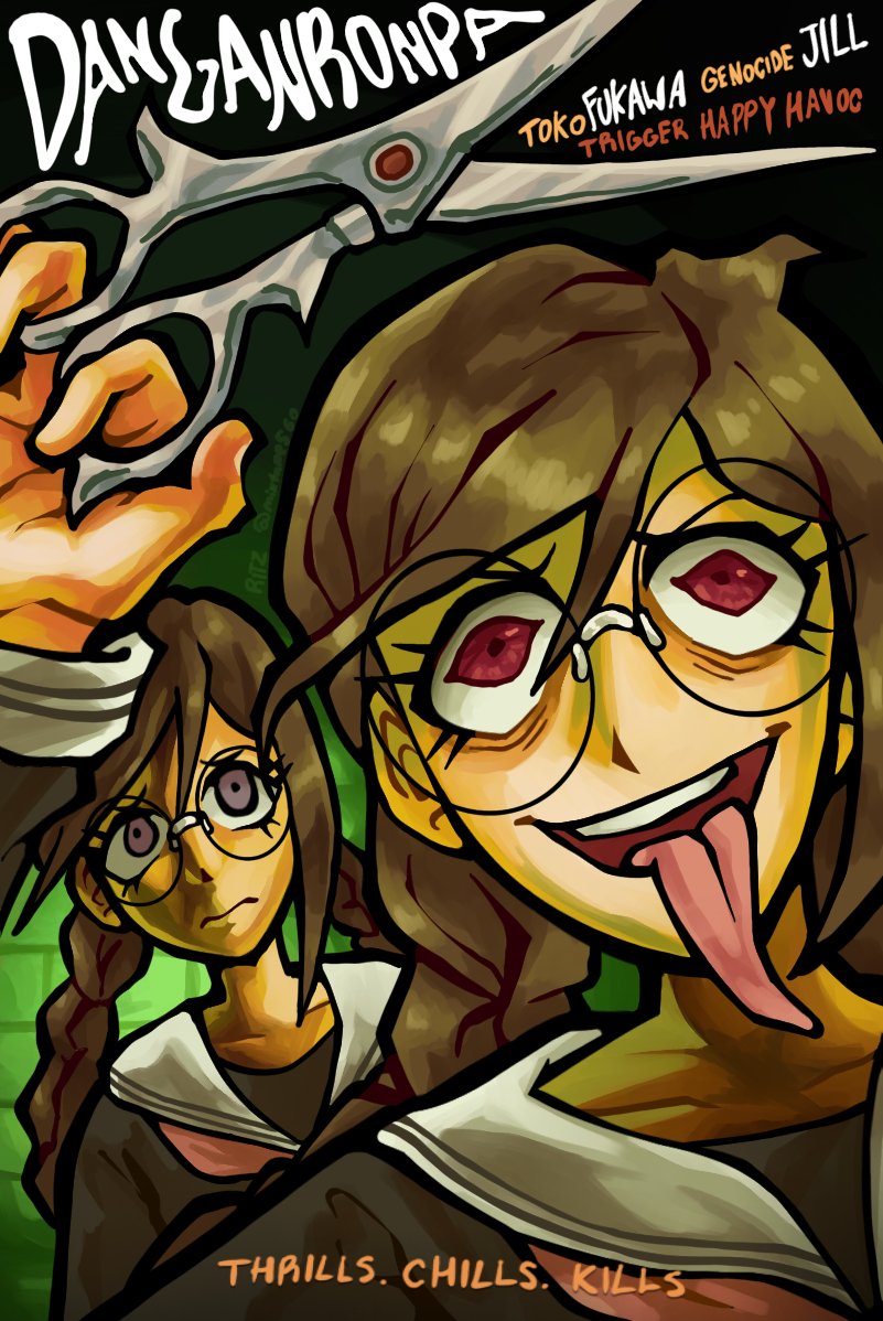ritzarowza's tweet photo. i had this idea a while ago i just wanted to draw it now #danganronpathh https://t.co/iaaWmHF5Zh