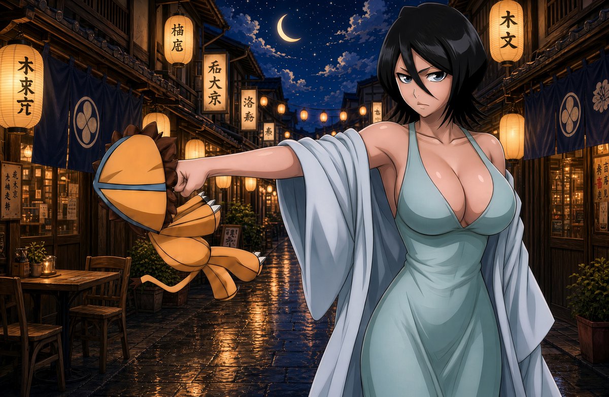 NicolasBus5012's tweet photo. OK for a date ? No pervert allowed #rukia #bleach #rukiakuchiki https://t.co/UNKGZUTwGF