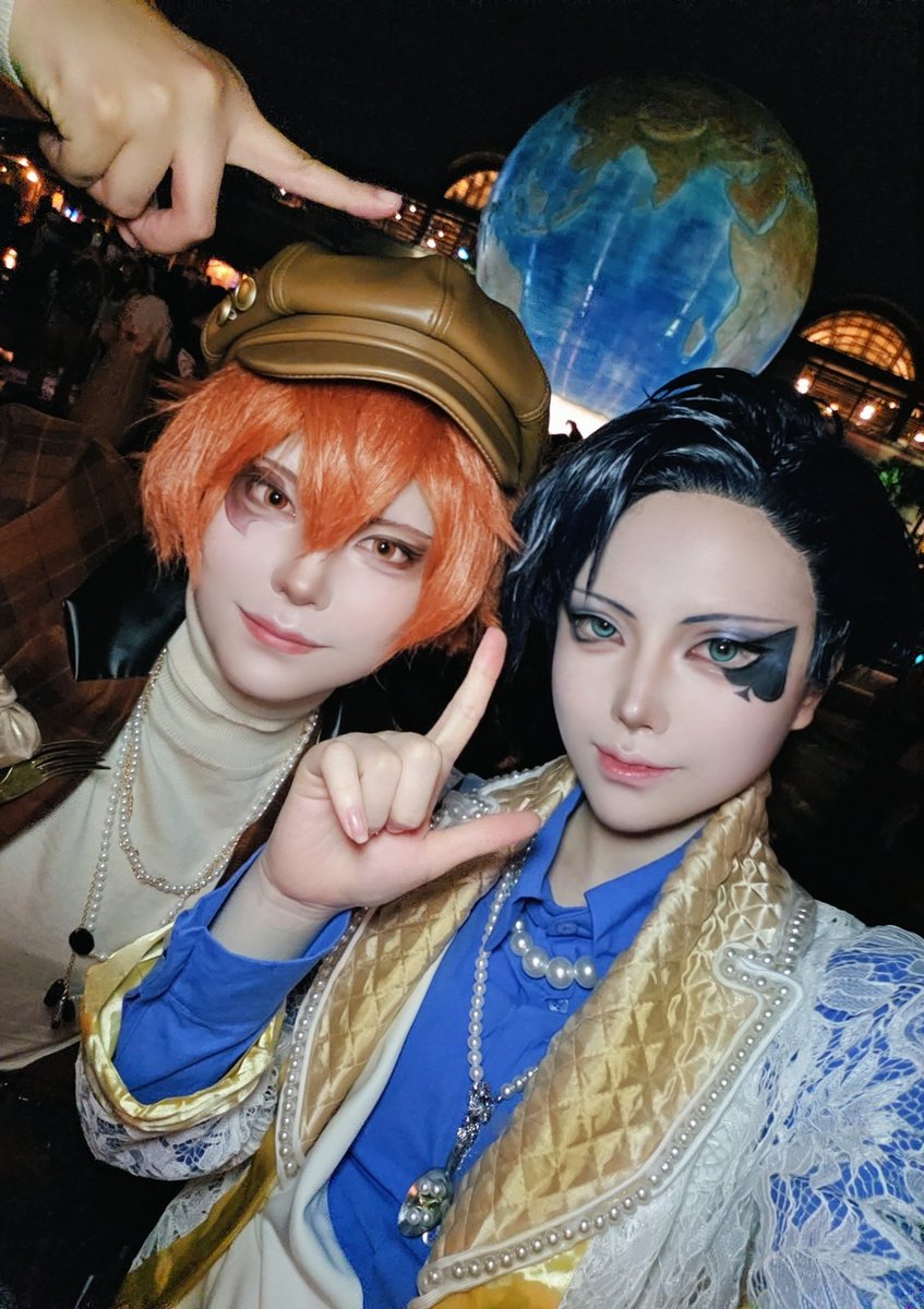 ruhakuuuuuu's tweet photo. アウパー！！マブ楽しかった✨
#Dハロ仮装2026 
#Dハロツイステ仮装 https://t.co/JoEbk57JmW