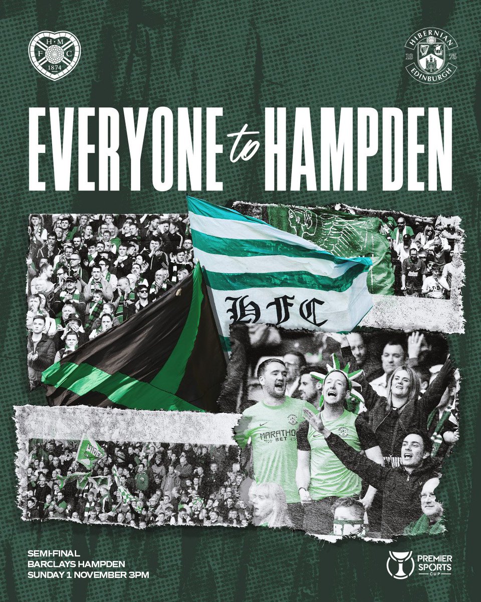 Erichideki3's tweet photo. Over 𝟳,𝟬𝟬𝟬 tickets for our Premier Sports Cup Semi-Final vs Hearts have been sold within the first hour! 📢

Thank you Hibees for your brilliant support! 💚

See below for full ticket info! ⤵️

🔗 https://t.co/QtpWlPY8mb https://t.co/c6R3gejj5z