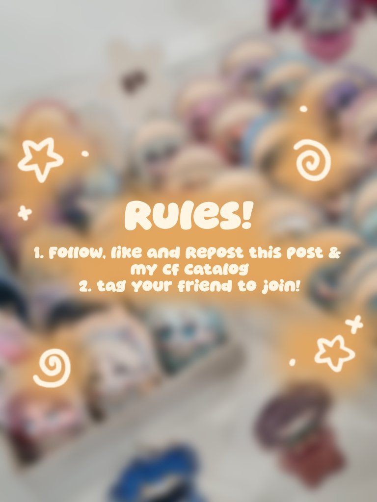 souffales's tweet photo. ୨୧⋆ ˚ Pre Cf23 Giveaway ★ . ⋆ 

CF23 is coming up! Lets test your luck! 
While celebrating some follower counts!

2 winners with any merch worth to 65k
And 1 winner with any merch worth to 45k

★ Rules:
- It's in the picture 
- End 10 Okt

Good luck ★ . ⋆ 

#cf23 https://t.co/nwG4vHmCX1