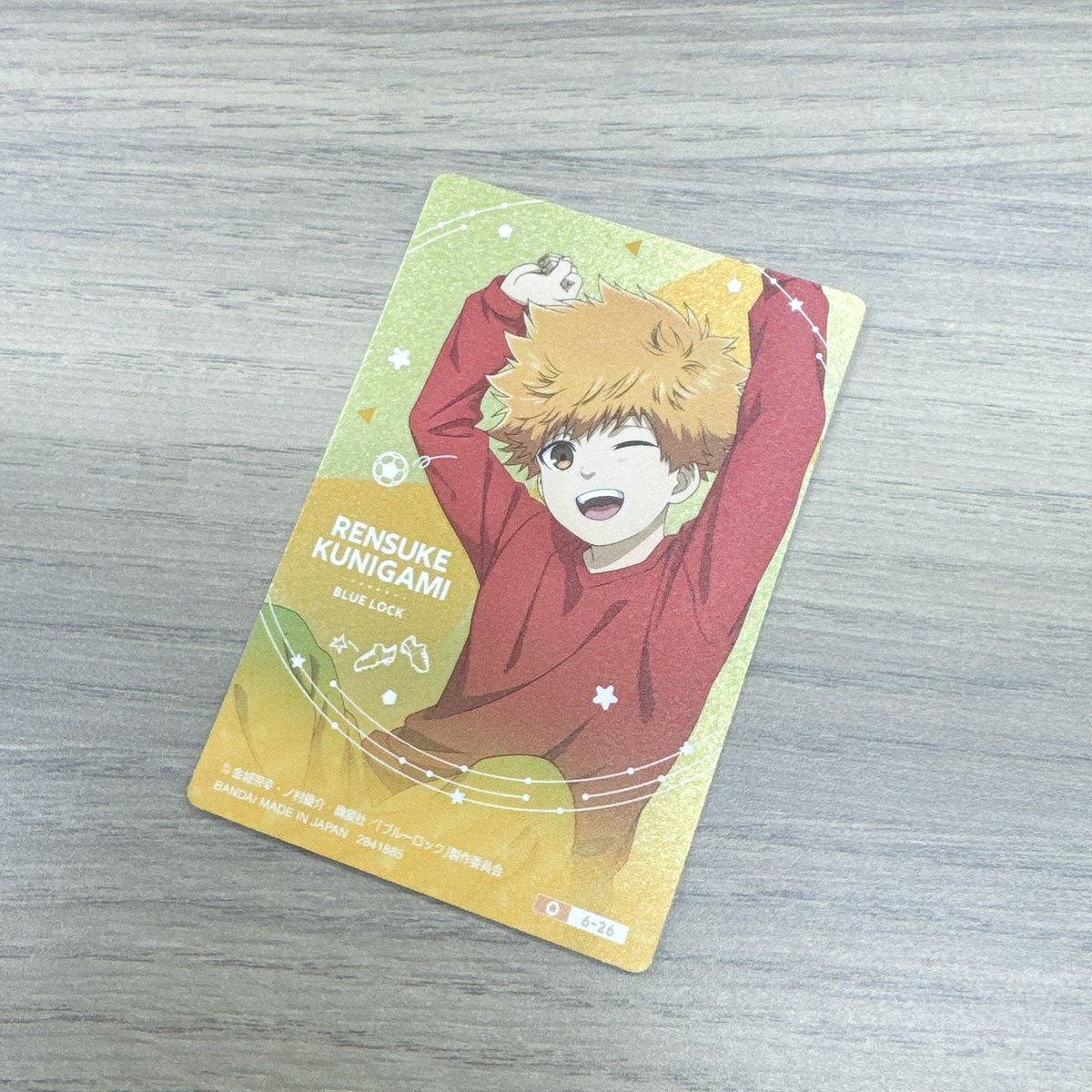 85aishitell's tweet photo. 【交換】 ブルーロック ウエハース

譲：潔世一 ☆凪 氷織 御影玲王 乙夜 ☆凛 千切 蜂楽 蟻生 清羅 閃堂 七星 雪宮
求：3枚目國神錬介

・10月2日昼仙台駅手渡し
・1枚目は2枚目含む交換※☆は無印2枚~含

お声がけお待ちしております🍀︎

 #椅子の取引 https://t.co/dvExrp8mTr