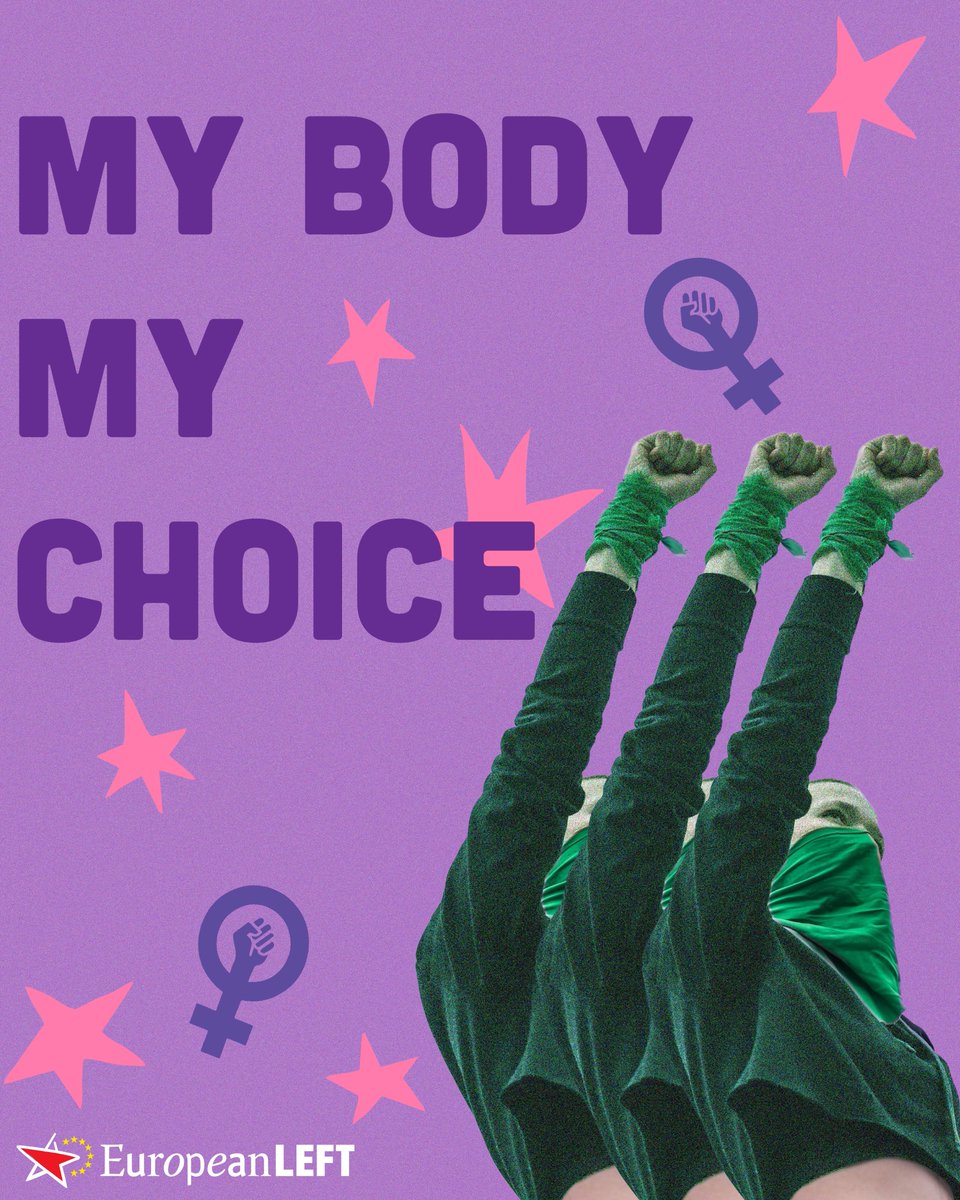 europeanleft's tweet photo. Thousands of women in Europe must travel abroad for a basic human right: access to legal, free and safe abortion. The most vulnerable - migrants, low-income or women from rural areas - can't afford the trip, time off, or care leave. Abortion access is a question of class and citizenship. Read the full statement here:https://t.co/YuKK3xTRHf