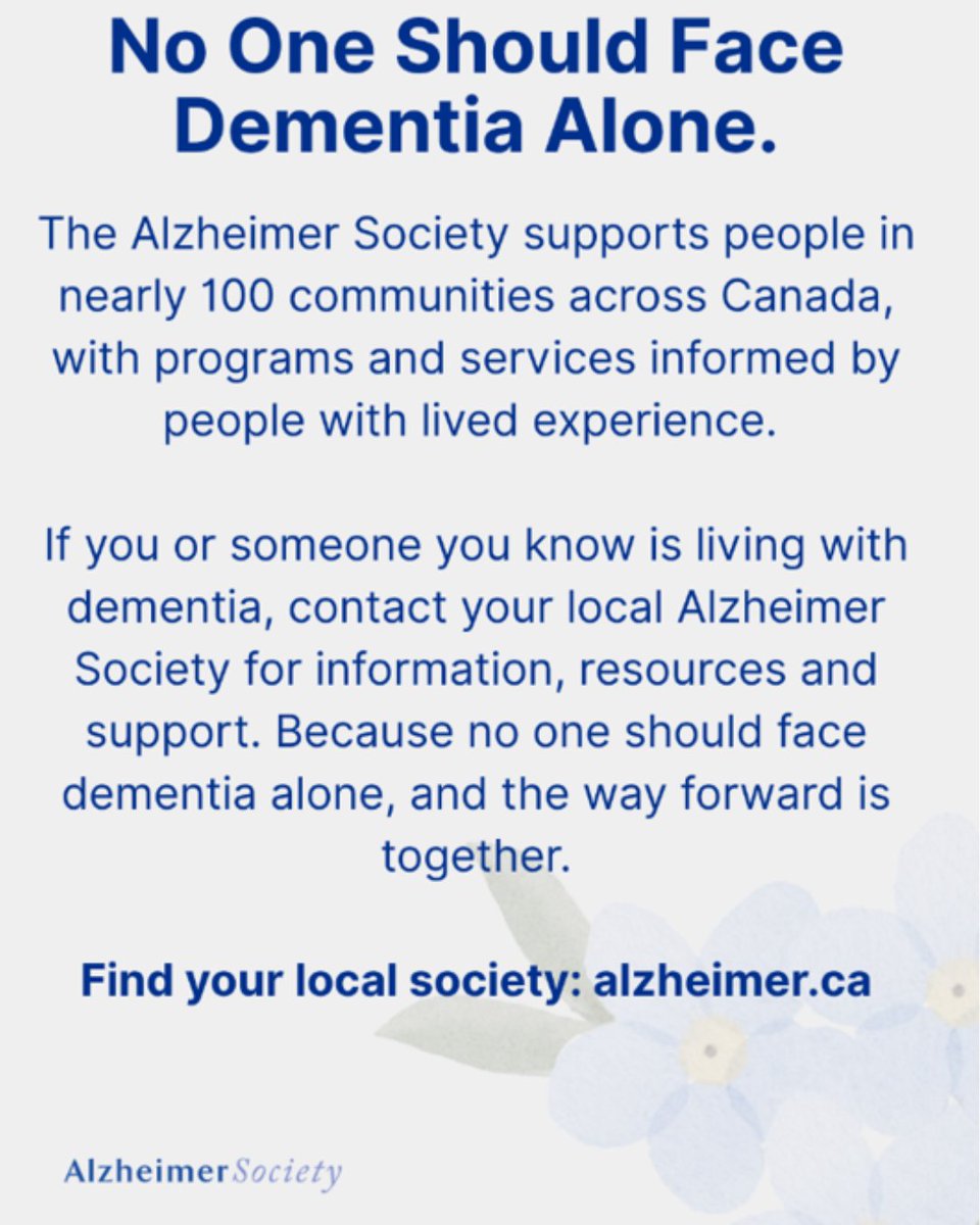 asnl2's tweet photo. As World Alzheimer’s Month comes to a close, we want to say thank you💙
Thank you to everyone who shared a post, started a conversation, donated, or simply learned something new about dementia this September.
#WorldAlzMonth #DementiaDiagnosisMatters #ForgetMeNot https://t.co/XP6612Fdas