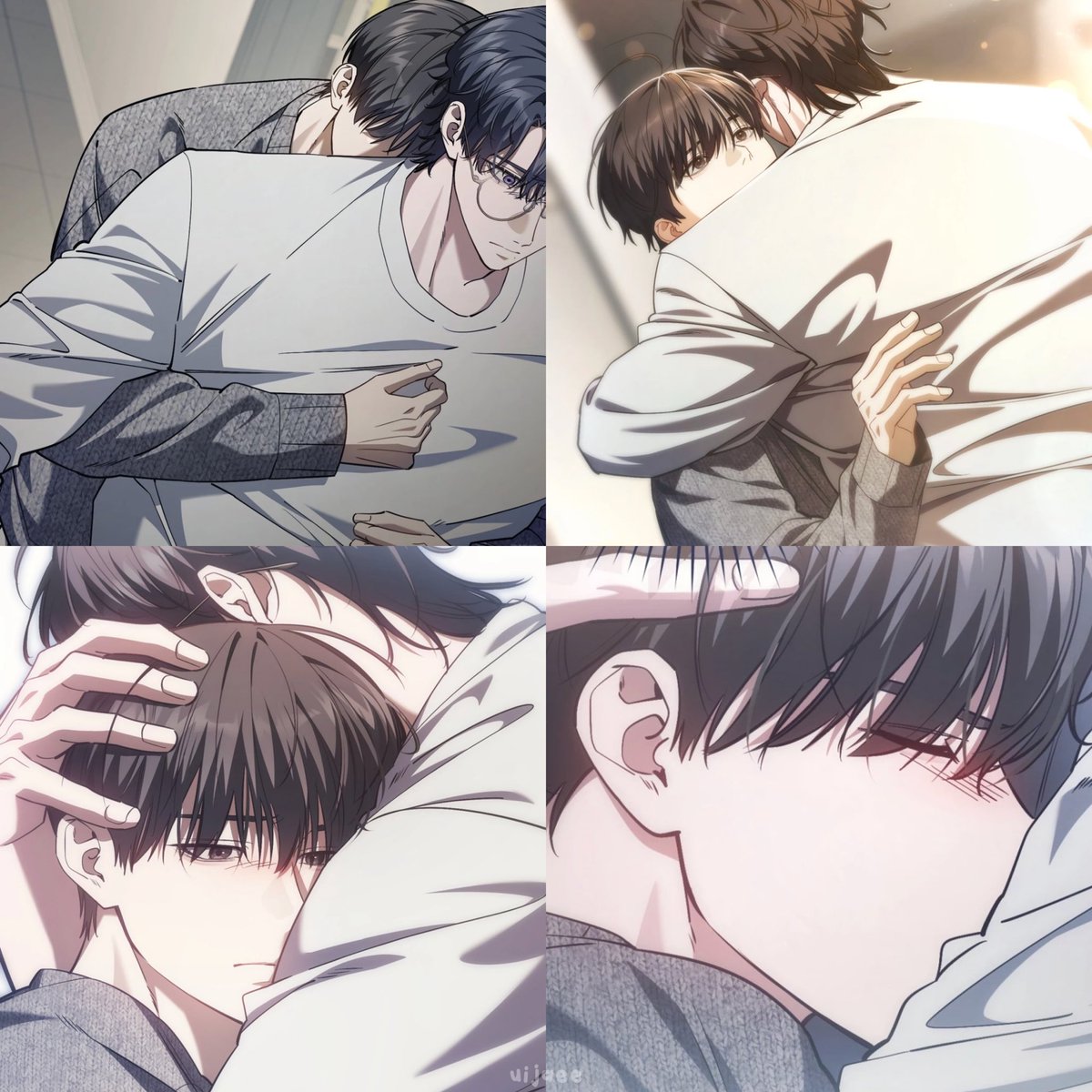 uijaee's tweet photo. CRYING 😭❤️‍🩹 this chapter was beautiful 
#thgll #헌터는조용히살고싶다 #헌조살 #사영의재 https://t.co/pNLg3hSNvl