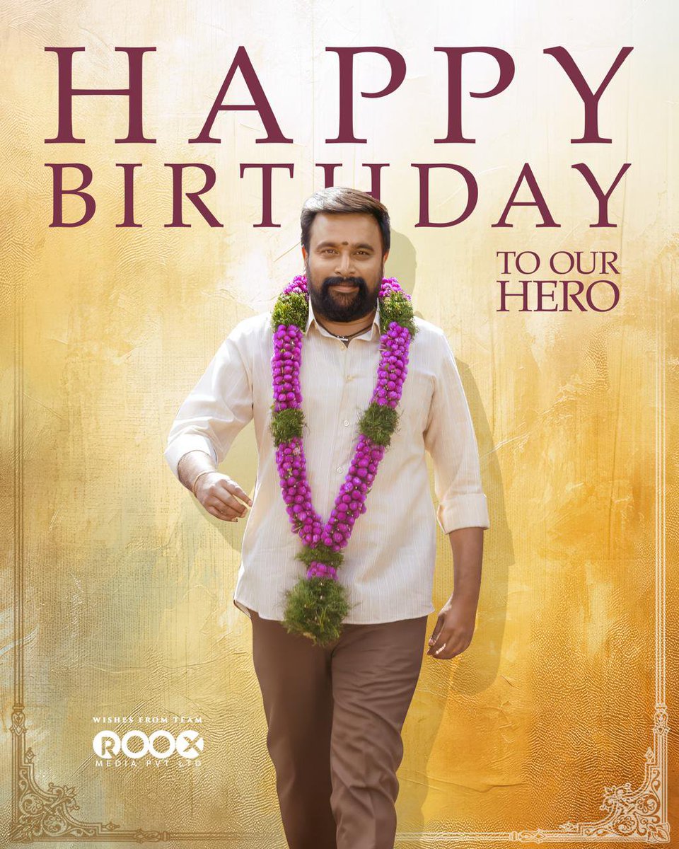 PressMeetTv's tweet photo. Happy Birthday to our loveable Hero Sasikumar sir!

#HBDSasikumar

@rooxworld 
@madhualex 
@vetrivisuals
@dir_vijayaanand 
@johnsoncinepro
@sunboxmediaoffl #insta:

Happy Birthday to our loveable Hero Sasikumar sir!

#HBDSasikumar

@rooxworld 
@madhualex 
@vetripalanisamy_dop https://t.co/eC0ZJMPRPl