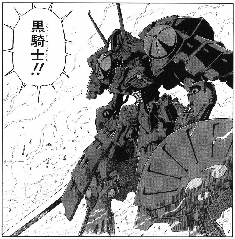 b8SBM075GZ24633's tweet photo. 時々、フと思う事。
日本の漫画、アニメ文化に触れた事のない人が、いきなり
「ファイブスター物語」
を読んだらどんな感想を抱くだろう･･･いや、ＦＳＳって各国に比べて自由度の高い日本の漫画作品の中でも、殊物語と世界観と言う点では自由度の高さで断トツの作品の一つと思うので。
※画像は、その”自由度”の一端