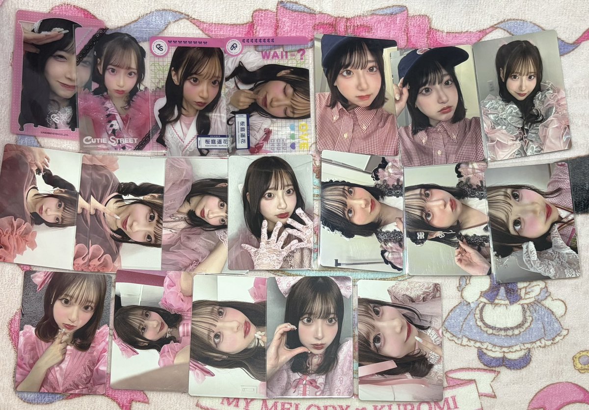 f9oi0t's tweet photo. CUTIE STREET きゅーすと トレカ 交換

譲▶︎ 画像 8枚全て（リプ欄有り）
増田 川本 板倉 真鍋 梅田 古澤 桜庭

求▶︎ 佐野 なんでも or ロゼッタ衣装全メンバー

8枚目は同種のみ交換
クリア⇔クリア 同士のみ

郵送希望📮
お気軽にお声掛けください🙇‍♀️
#きゅーすと交換 https://t.co/Vzf6vNydJV