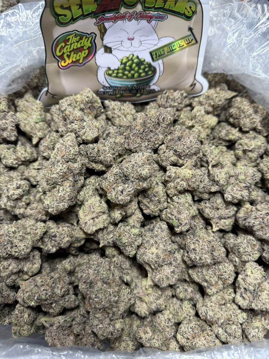 packpro___'s tweet photo. Senzu Beans (Licensed Indoor)

Candy Nose 🍬 

Comes With 1/8 bags 

Shipped 🛳️:
3 Lbs @ $3275
1 Lb @ $1150
1/2 Lb @ $600

#CannabisCommunity
#CannabisCulture
#Cannabis
#WeedCommunity
#CannabisLife https://t.co/qZIDsCPGO2