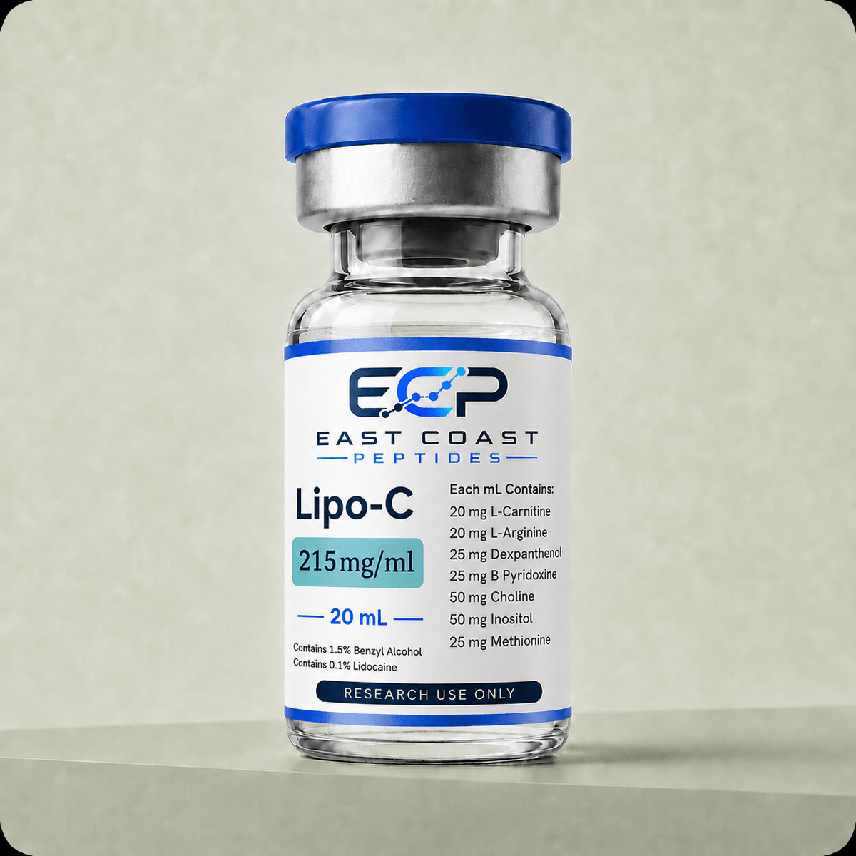 ECPeptides's tweet photo. The label earns its space. Lipo-c (No B12): 20ml vial with seven listed components, including L-Carnitine, L-Arginine, Dexpanthenol, B6, Methionine, Inositol, and Choline. $60.00.

For research use only. Not for human or animal use.
https://t.co/ZT96HfxRIu https://t.co/IfEUUcRqgD