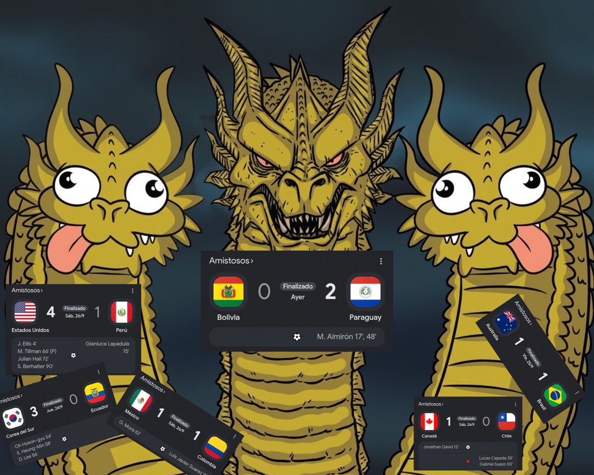 SebastianVian69's tweet photo. Resumen de la fecha FIFA en CONMEBOL: https://t.co/km6Sg34RZO