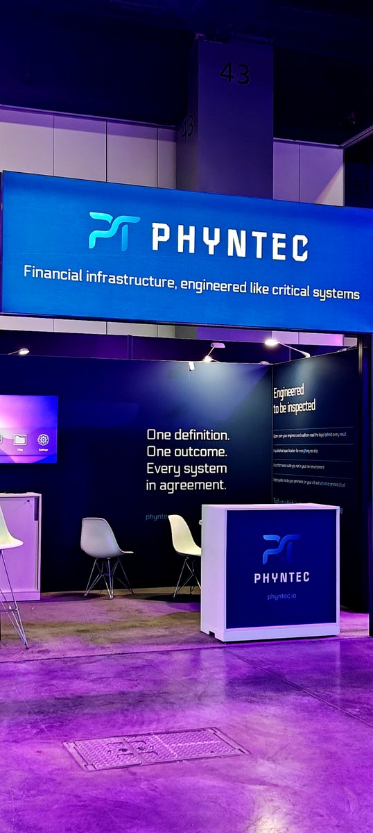 phyntec's tweet photo. We've landed at Sibos Miami! 🌴

The Phyntec team is at Stand DISS33 all week, talking tokenization, ISO 20022 and what it takes to make digital assets actually work in production.

Come say hi 👋

📍 DISS33, Miami Beach Convention Center

#Sibos #Sibos2026 #Tokenization https://t.co/gLWmJDJj3O