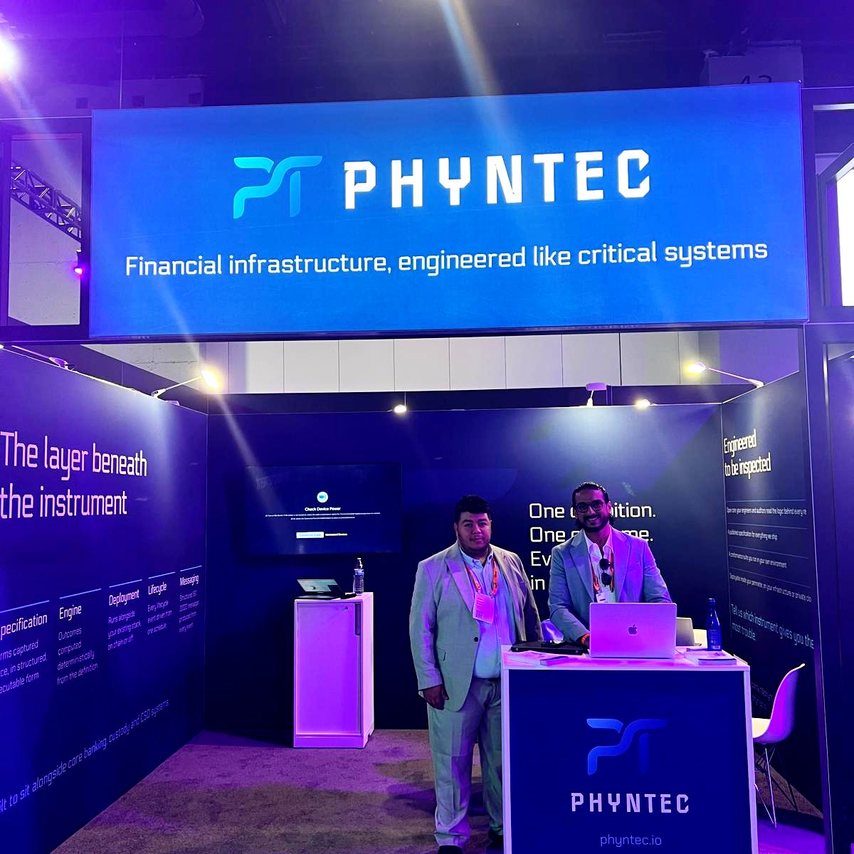phyntec's tweet photo. We've landed at Sibos Miami! 🌴

The Phyntec team is at Stand DISS33 all week, talking tokenization, ISO 20022 and what it takes to make digital assets actually work in production.

Come say hi 👋

📍 DISS33, Miami Beach Convention Center

#Sibos #Sibos2026 #Tokenization https://t.co/gLWmJDJj3O