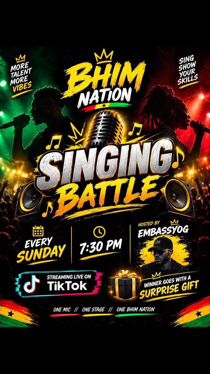 embassy0g's tweet photo. BHIM NATIVE ARE YOU READY🤔

#bhimnation #stonebwoy https://t.co/fzmuunGiMu