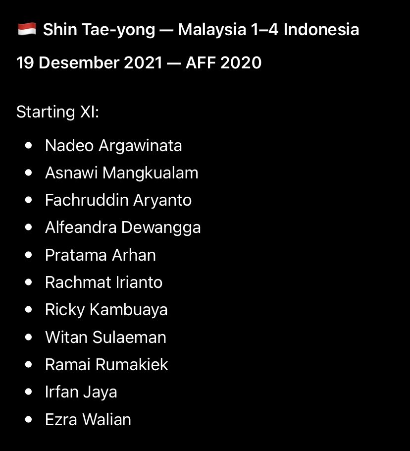 monkeyboyIND's tweet photo. – era STY: komposisi pemain Liga 1 + 1 Elkan Baggott, menang 4–1 lawan Malaysia.
– era JH: starting XI didominasi pemain diaspora/berkarier di luar negeri, kita lihat seberapa hebat.

#TimnasDay #haye https://t.co/JNC08KHing