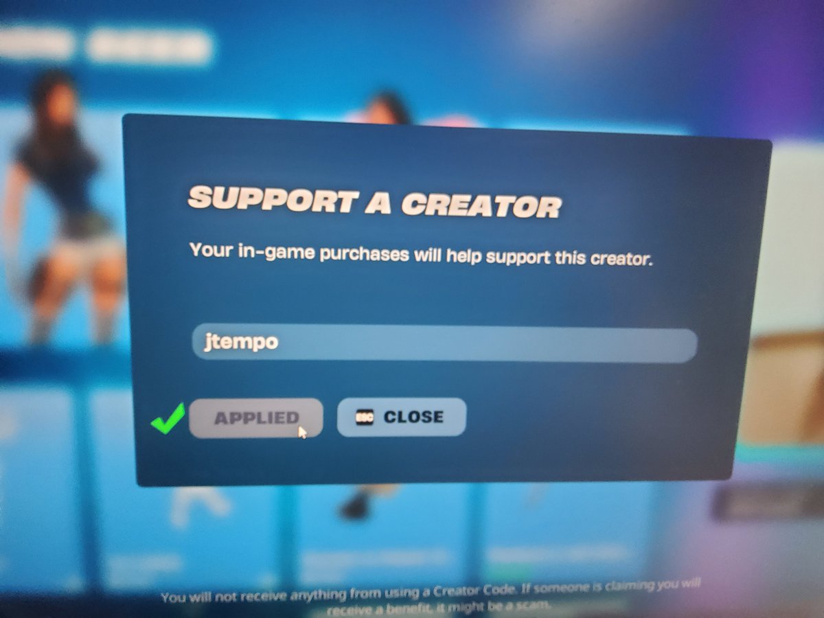 ArkzicYT's tweet photo. @JtempoYT bought Madison w ur code (also bought the bp at the start but forgot to tweet lol) https://t.co/WeiY6hf20j