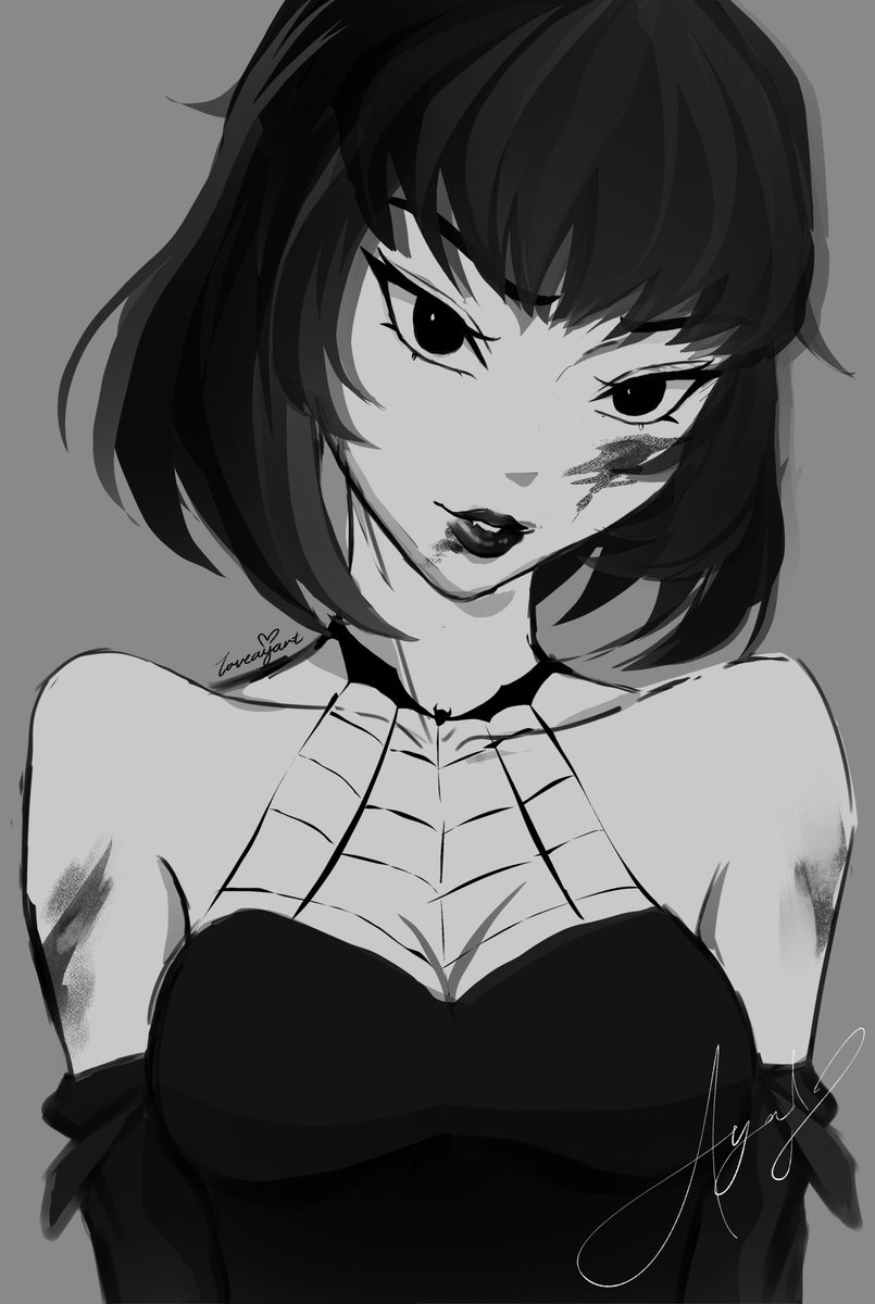 chibiayart's tweet photo. 🩸🕸️
#mina #deadlock https://t.co/CEnveGdzi7