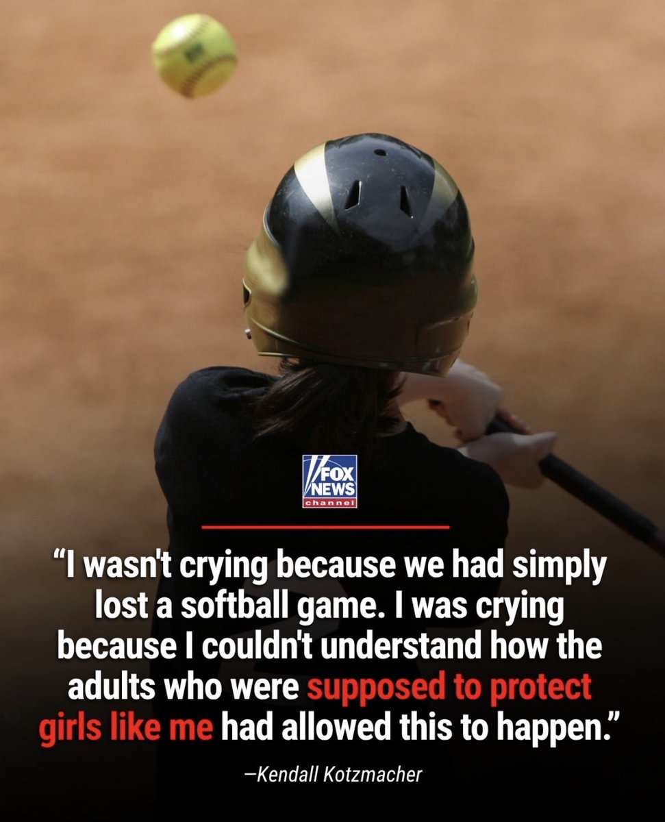 Erin4Parents's tweet photo. The (tiny, ideologically captured) opposition: “But when do boys actually play in girls’ sports?” 🙄🙄

Literally Everyone in Colorado: 
“ALL THE TIME.”

**Example**
Kendall Kotzmacher’s high school softball career ended in a state semifinal against a team with a BIOLOGICAL MALE pitcher—a team that went on to win the girls’ state championship. 

As Kendall has said, the impact doesn’t stop with one athlete or one team: every roster spot, inning, award, championship and recruiting opportunity matters.

Today, Kendall is a sophomore NCAA softball player right here in Colorado at Colorado Christian University—and she’s using her voice for the girls coming behind her.

Kendall, we are with you. WE THE ADULTS have a decision to make this November. Proposition 134 will keep girls’ sports for **biological girls only** statewide.

VOTE YES ON PROP 134 — THE PROTECT GIRLS’ SPORTS ACT. 🗳️☑️
